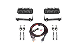 Diode Dynamics 2014-2024 Toyota 4Runner SS6 Sport LED Kit White Fog 6000K