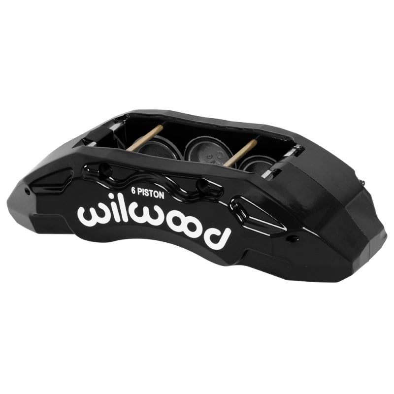 Wilwood caliper TX6-DM ford F250/F350 23-UP 1.62 1.38/1.38 1.38 rotor R/H black