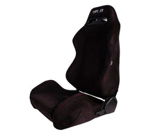 Load image into Gallery viewer, NRG Sport Seats (Pair) Type-R Suede w/NRG Logo - Black w/Red Stitching