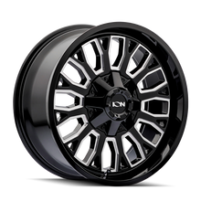 Load image into Gallery viewer, ION Type 152 20x9 / 5x127 BP / 0mm Offset / 87.1mm Hub Black/Milled Wheel