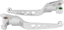 Load image into Gallery viewer, Bikers Choice 15-17 FLST FXST Chrome O Series Holed Lever Set