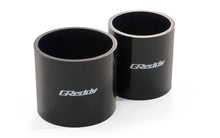 Load image into Gallery viewer, GReddy 80mm x 80mm Silicone Straight Hose - Black