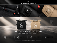 Load image into Gallery viewer, AutoTecknic ISOFIX Child Seat Anchor Cover - BMW G01 X3 | G02 X4
