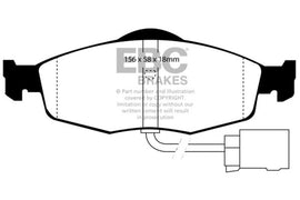 EBC 16-17 Smart Fortwo Ultimax Front Brake Pads
