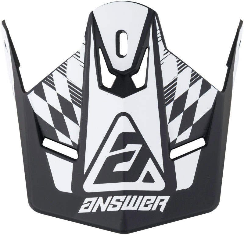 Answer AR1 Sweep Visor Black/WhiteYouth