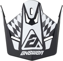 Load image into Gallery viewer, Answer AR1 Sweep Visor Black/WhiteYouth