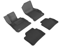 Load image into Gallery viewer, 3D MAXpider 2014-2020 BMW 4 Series Gran Coupe (F36) Kagu 1st &amp; 2nd Row Floormats - Black