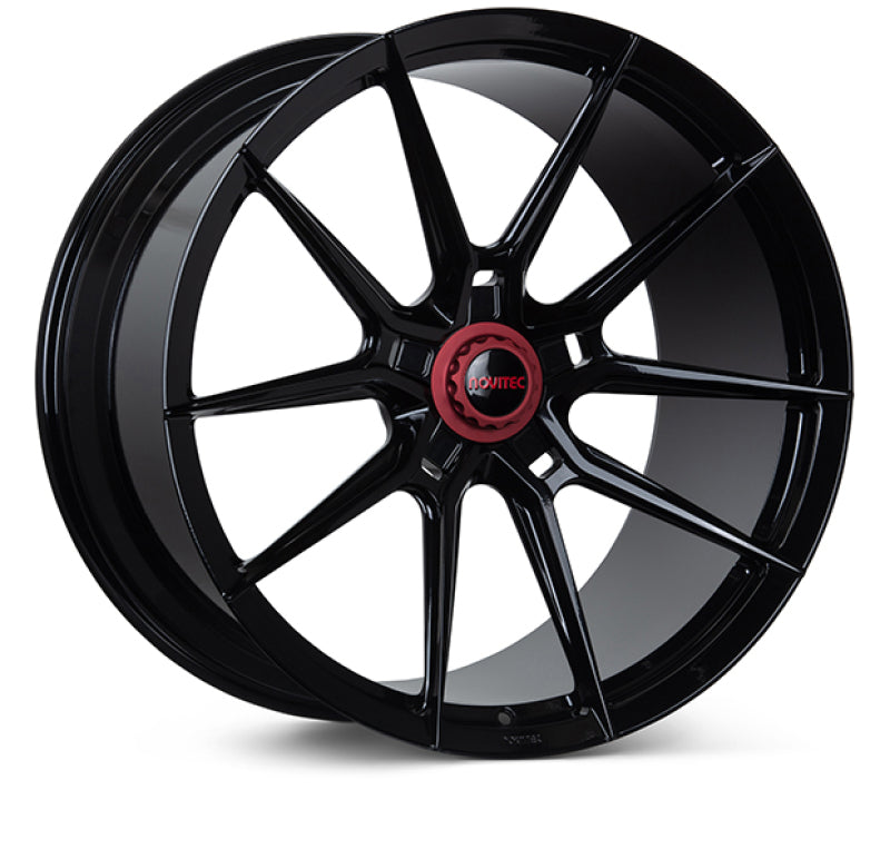 Vossen x Novitec NF10 22x12 ET:42 Gloss Black Ferrari GTC4Lusso Rear Wheel