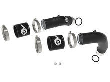 Load image into Gallery viewer, aFe BladeRunner 2-1/4in Aluminum Hot Charge Pipe Black RAM 1500 RHO 25-27 L6-3.0L (tt)