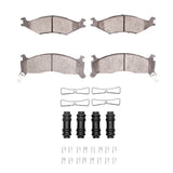 R1 95-97 Kia Sportage (USA/Canada) Front Optimum OE Pads & Hardware Kit
