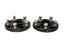 Load image into Gallery viewer, ISC Suspension Mazda/Mitsubishi 5x114.3 Hub Centric (67 Hub Bore) Wheel Spacers 15mm Black (Pair)