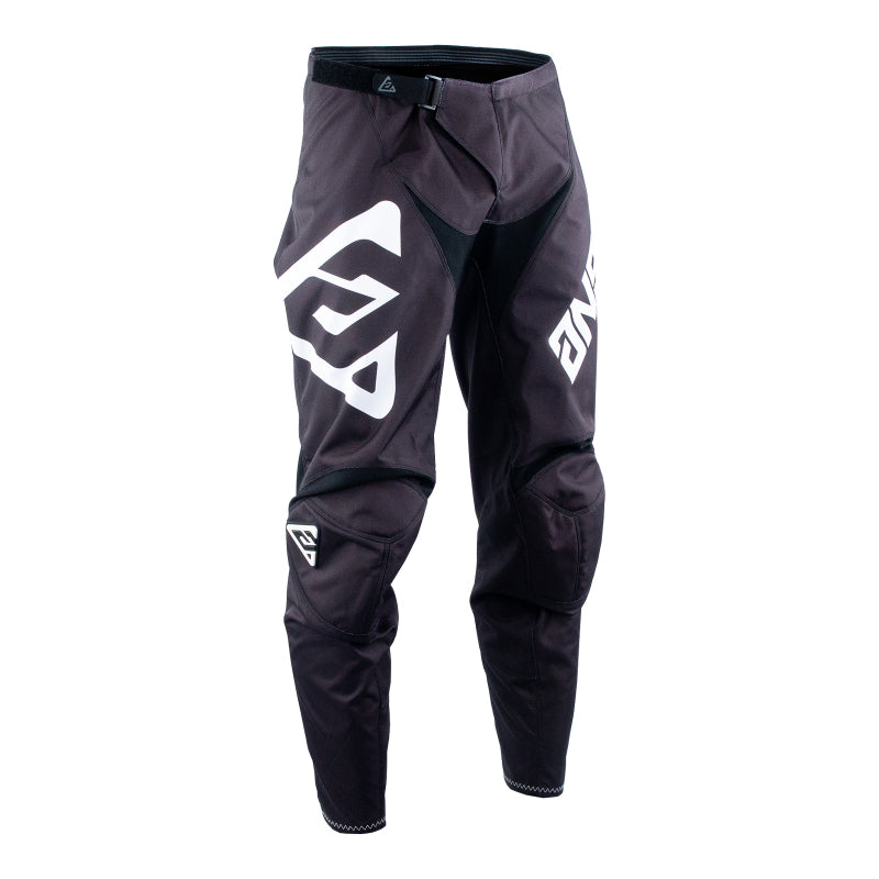 Answer Syncron Essential Pants Black/White Youth Size - 16