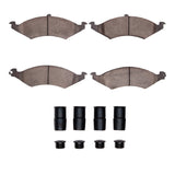 R1 86-93 Ford Taurus (Excl SHO) Front Optimum OE Pads & Hardware Kit