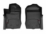 WeatherTech 24-25 Ford Ranger 1st Row Front FloorLiner for Vinyl Floors - Black