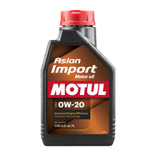 Load image into Gallery viewer, Motul Asian Import Motor Oil 0w-20 12x1L