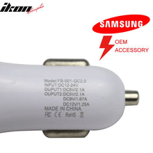 Load image into Gallery viewer, Samsung Galaxy S6 Edge Adaptive Fast Charging Car Charger Dual USB