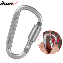 Load image into Gallery viewer, Camping Outdoor Alloy D-ring Screw Lock Buckle Carabiners 5PC