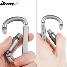 Load image into Gallery viewer, Camping Outdoor Alloy D-ring Screw Lock Buckle Carabiners 3PC
