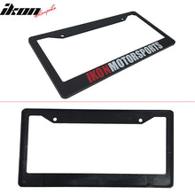 Load image into Gallery viewer, 2PC License Plate Frame Cover Tag Holder Bracket  &amp; Screw Cap