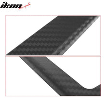 Load image into Gallery viewer, Universal 2PCS License Plate Frame Holder Bracket PP Carbon Texture