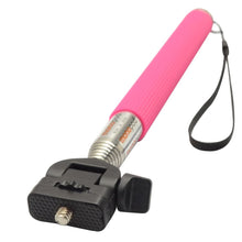 Load image into Gallery viewer, Red Remote Bluetooth Selfie Stick Tripod Holder