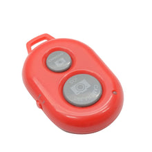 Load image into Gallery viewer, Red Remote Bluetooth Selfie Stick Tripod Holder