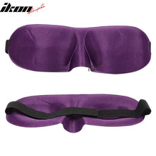 Load image into Gallery viewer, 1X Purple Travel Sleeping Aid Eye Mask Cover Nap Rest Blindfold Shade