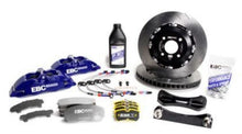 Load image into Gallery viewer, EBC Racing 2019+ Toyota GR Supra Blue Apollo-6 Calipers 355mm Rotors Front Big Brake Kit