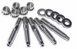 ARP M8 x 1.25 x 45mm Broached 8 Piece Stud Kit