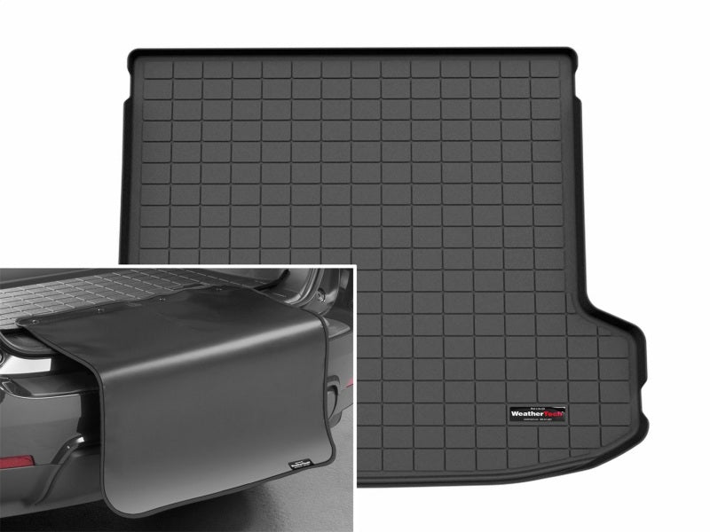 WeatherTech 2026 Kia Sportage Trunk Cargo Liner w/Bumper Protector - Black