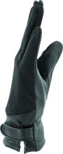 Load image into Gallery viewer, Kuryakyn By River Road Pecos Leather Mesh Gloves Black - Small