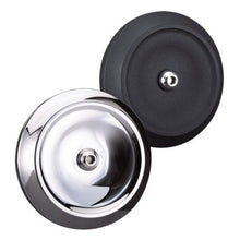 Load image into Gallery viewer, S&amp;S Cycle Dished Bobber Air Cleaner Cover w/ Machined Highlights  - Chrome