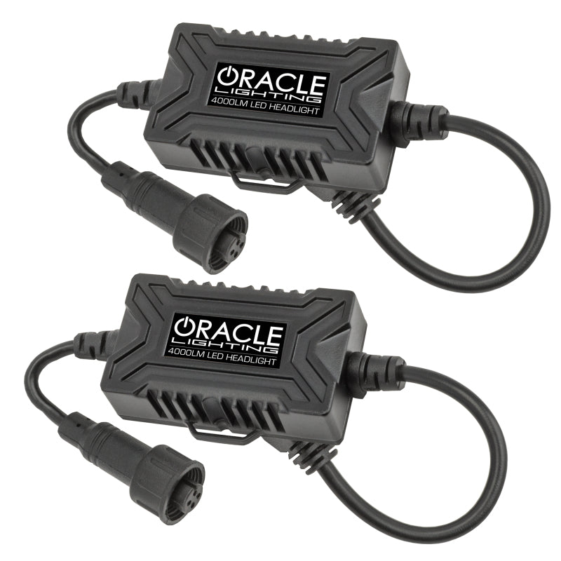 Oracle H10 4000 Lumen LED Headlight Bulbs (Pair) - 6000K NO RETURNS