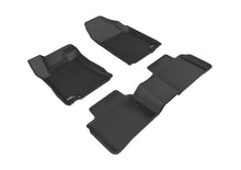 Load image into Gallery viewer, 3D MAXpider 2016-2018 Nissan Altima Kagu 1st &amp; 2nd Row Floormats - Black