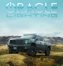 Load image into Gallery viewer, Oracle 07-13 Chevrolet Silverado LED Round Style Headlight Halo Kit - Blue