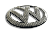 Load image into Gallery viewer, VW Golf 7 - Base, GTI, R - Carbon Fiber Look Emblem Set (2012-2017)
