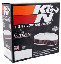 Load image into Gallery viewer, K&amp;N Replacement Air Filter 7.125in L x 5.688in W x 1.625in H for Harley Davidson