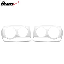Load image into Gallery viewer, 2005-2010 Chrysler 300 Headlight Bezels Cover Chrome Stainless Steel