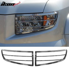 Load image into Gallery viewer, 2006-2008 Honda Ridgeline Headlight Bezels Cover Trims Chrome ABS 2PCS