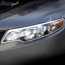 Load image into Gallery viewer, 2010-2013 Kia Forte Sedan Headlight Bezels Cover Trims Chrome ABS 2PCS