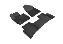 Load image into Gallery viewer, 3D MAXpider 2016-2018 Hyundai Tucson Kagu 1st &amp; 2nd Row Floormats - Black