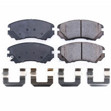 Load image into Gallery viewer, Power Stop 07-10 Hyundai Elantra Front Z17 Evolution Ceramic Brake Pads w/Hardware