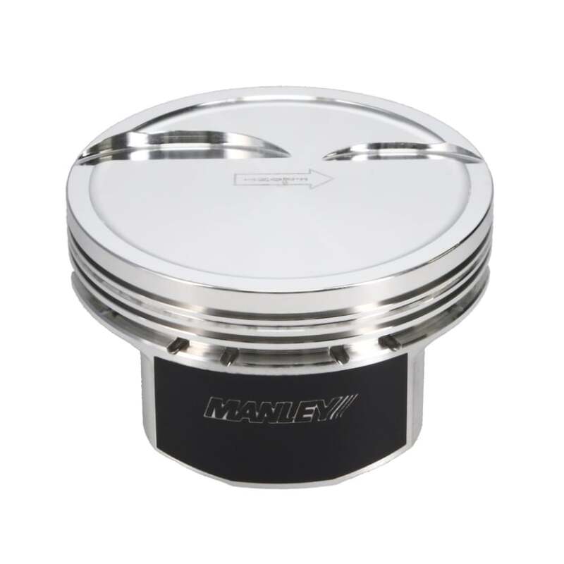 Manley Chevy LS Series 4.001in Bore 1.115in CH -10cc Platinum Series Pistons - Set of 8