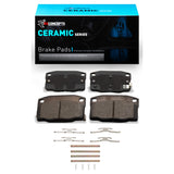 R1 88-90 Pontiac 6000 Rear Ceramic Pads & Hardware Kit