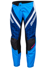 Load image into Gallery viewer, Answer  Syncron Raceday Pants Dark Blue/Cyan/Grey/Purple Size - 36