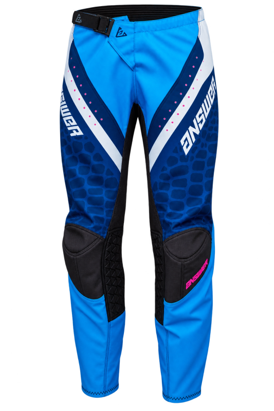 Answer  Syncron Raceday Pants Dark Blue/Cyan/Grey/Purple Youth Size - 20