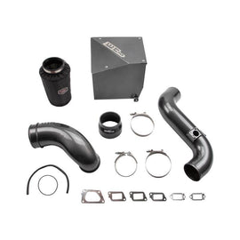 Wehrli 11-16 Chevrolet 6.6L Duramax LML 4in Intake Kit Stage 2 - CAT Yellow
