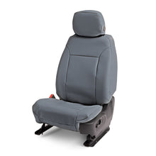 Load image into Gallery viewer, Covercraft 14-18 Chevrolet Silverado Leatherette PrecisionFitFront Row Seat Covers - Med Grey