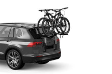 Load image into Gallery viewer, Thule OutWay Platform-Style Trunk Mount Bike Rack w/Raised Platform (Up to 2 Bikes) - Silver/Black