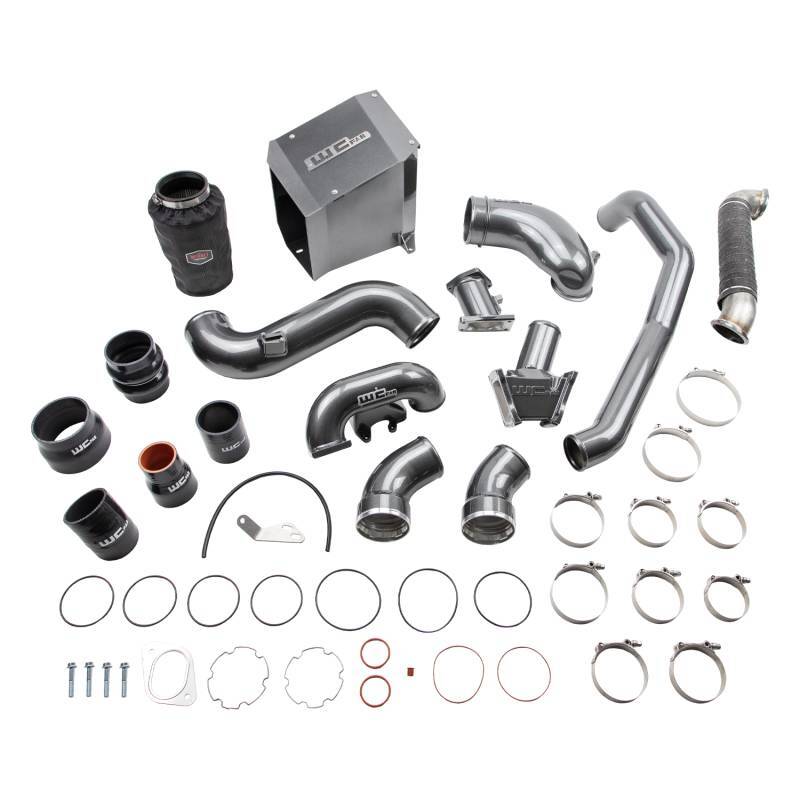 Wehrli 07.5-10 Chevrolet 6.6L Duramax LMM Stage 3 High Flow Bundle Kit - Brizzle Blue